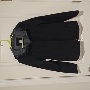 NWOT black raincoat